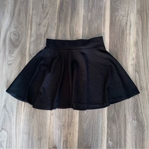 COCO—All Black Skater Skirt